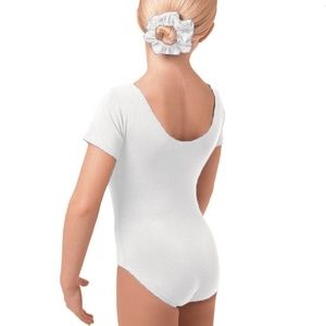 Child Leotard White